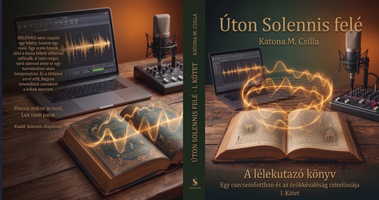 Solennis kapujában I. kötet könyvborító - Katona-M. Csilla